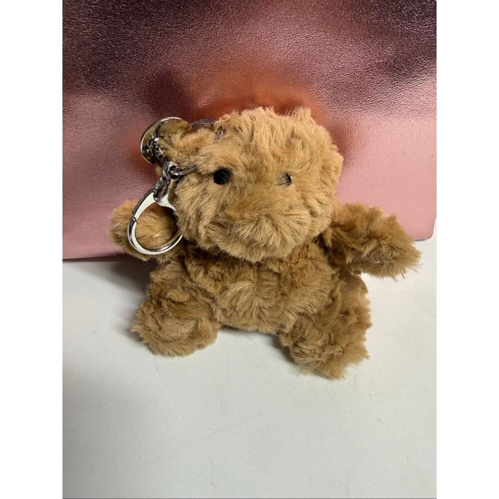 Jellycat Bartholomew Bear Bag Charm - Teddy Bear Plush Keychain - Picture 6 of 9